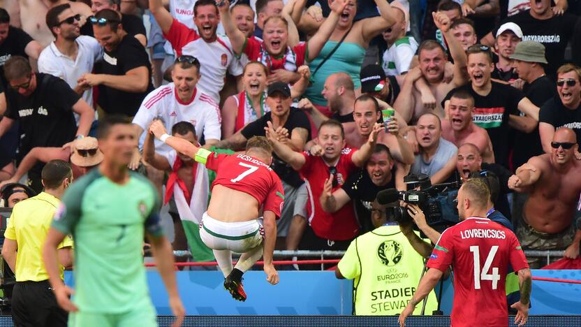 Euro 2016: Portugalija - Vengrija 3:3