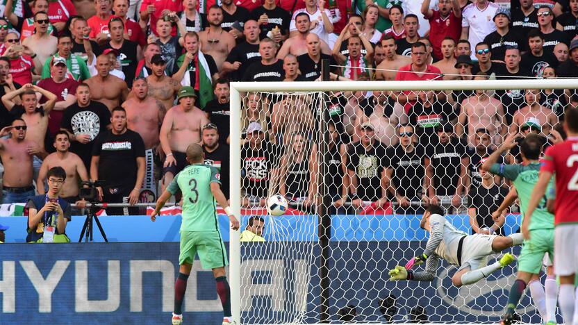 Euro 2016: Portugalija - Vengrija 3:3