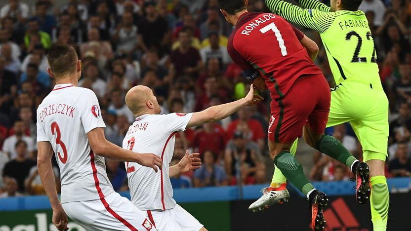 Euro 2016: Portugalija - Lenkija