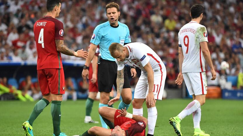 Euro 2016: Portugalija - Lenkija