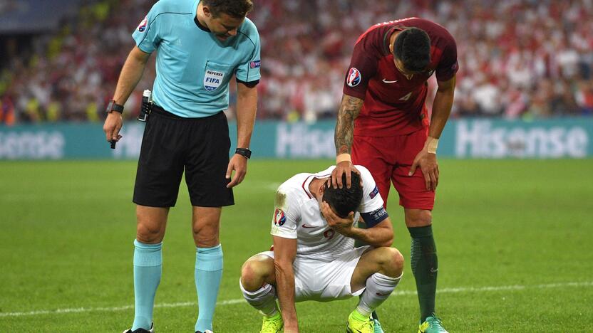 Euro 2016: Portugalija - Lenkija