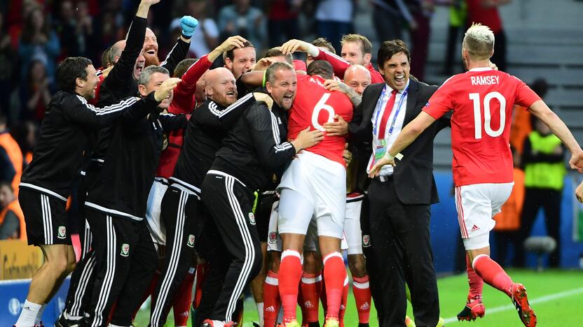 Euro 2016: Velsas - Belgija 3:1