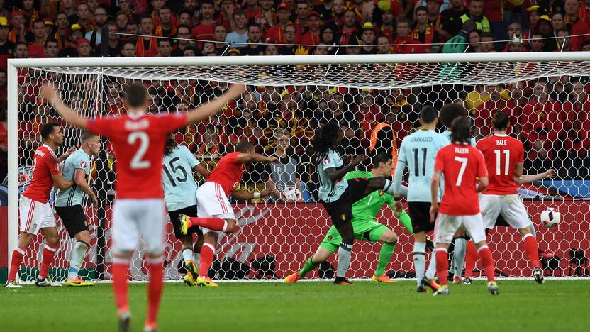 Euro 2016: Velsas - Belgija 3:1