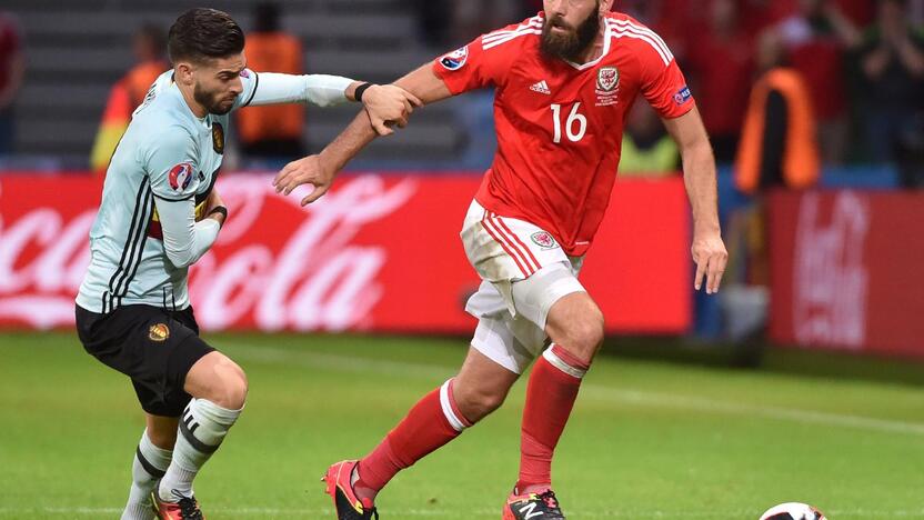 Euro 2016: Velsas - Belgija 3:1