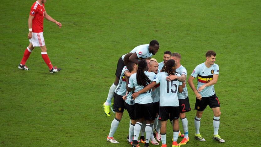 Euro 2016: Velsas - Belgija 3:1