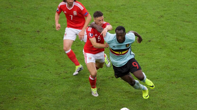 Euro 2016: Velsas - Belgija 3:1