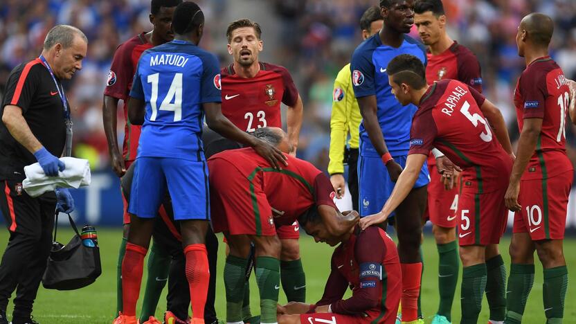 Euro 2016 finalas: Portugalija-Prancūzija 1:0