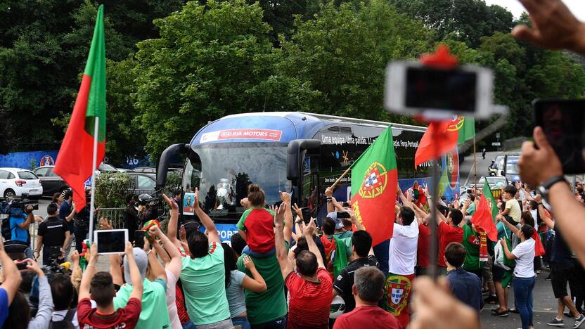 Portugalija pasitiko „Euro 2016“ čempionus