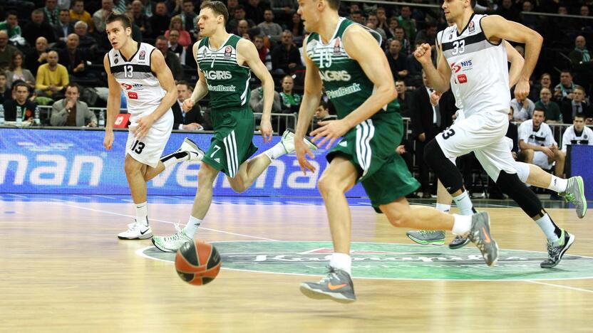 Žalgiris prieš Partizan Nis