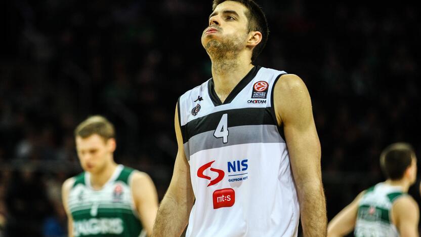 Žalgiris prieš Partizan Nis