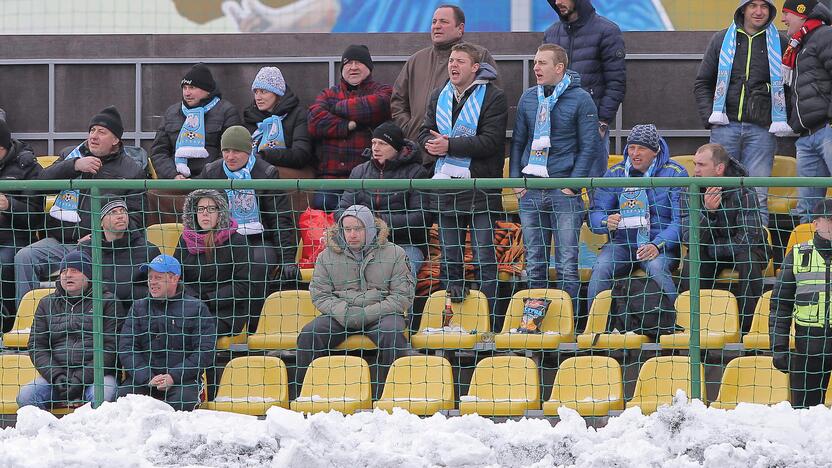 Lietuvos futolo A lyga: Jonavos „Lietava“ – Klaipėdos „Atlantas“ 0:1.