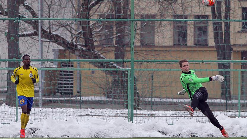 Lietuvos futolo A lyga: Jonavos „Lietava“ – Klaipėdos „Atlantas“ 0:1.