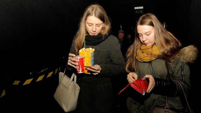 Kaune, kinoteatre „Forrum Cinemas“ parodytas lietuvių filmas „Patriotai“.