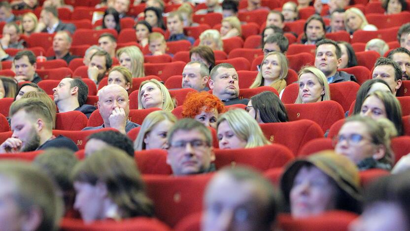 Kaune, kinoteatre „Forrum Cinemas“ parodytas lietuvių filmas „Patriotai“.