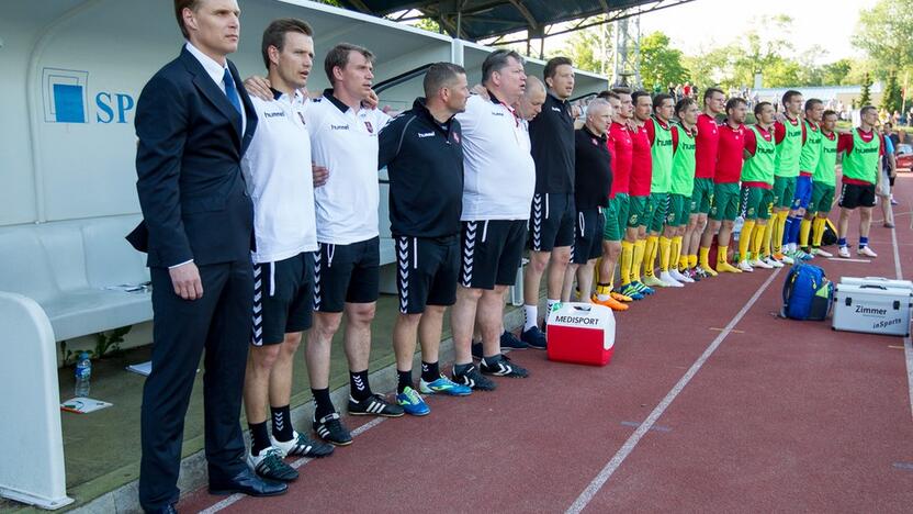 Baltijos futbolo taurė: Latvija - Lietuva 2:1