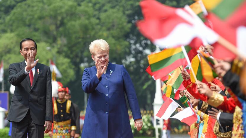 D. Grybauskaitės vizitas Indonezijoje