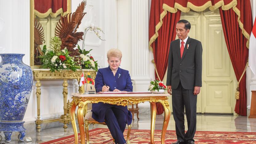 D. Grybauskaitės vizitas Indonezijoje