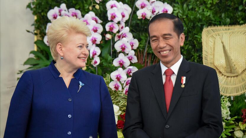 D. Grybauskaitės vizitas Indonezijoje