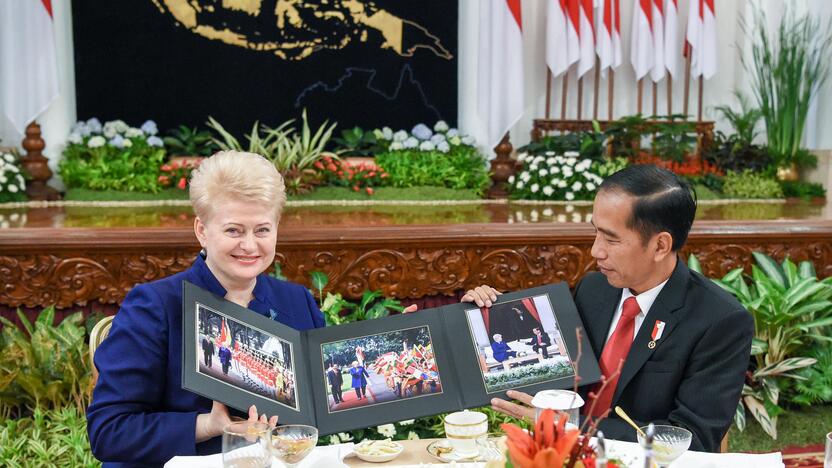 D. Grybauskaitės vizitas Indonezijoje