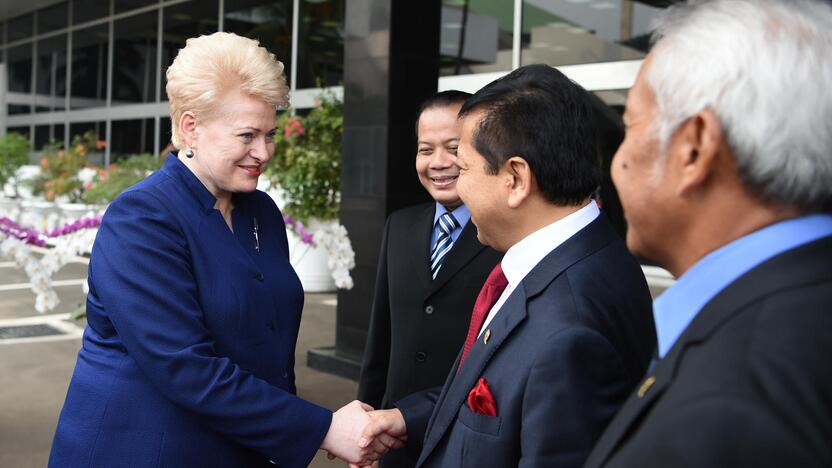 D. Grybauskaitės vizitas Indonezijoje