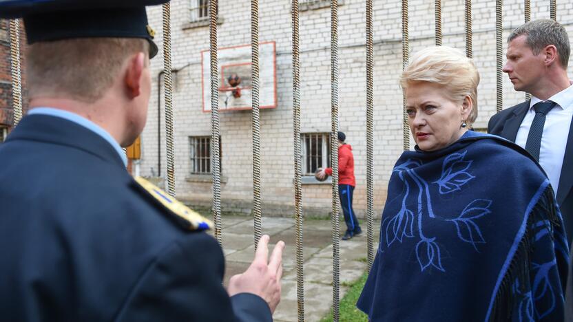 Dalia Grybauskaitė Šiaulių tardymo izoliatoriuje