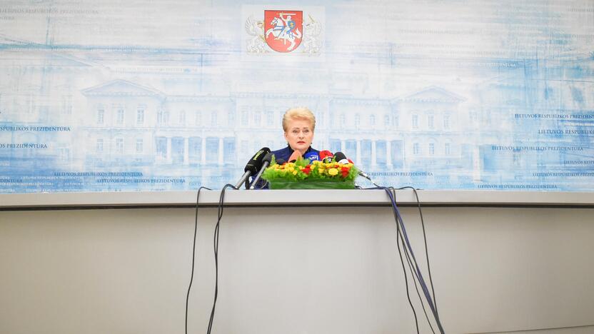 Prezidentės metinė spaudos konferencija