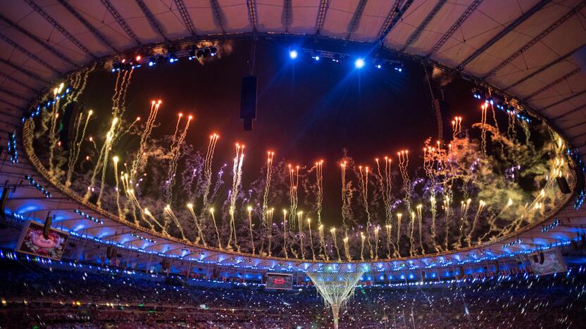 Rio olimpiados uždarymo ceremonija