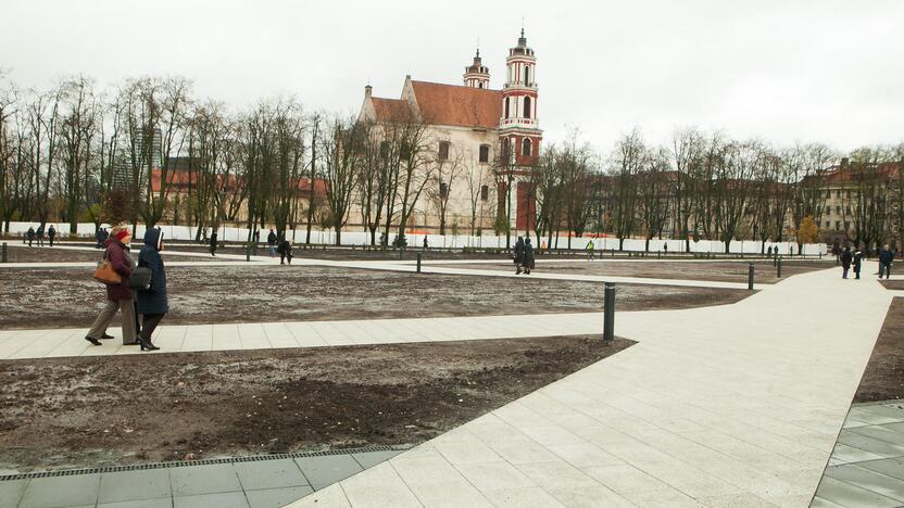 Atidaryta Lukiškių aikštė