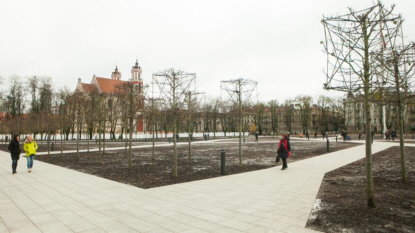 Atidaryta Lukiškių aikštė