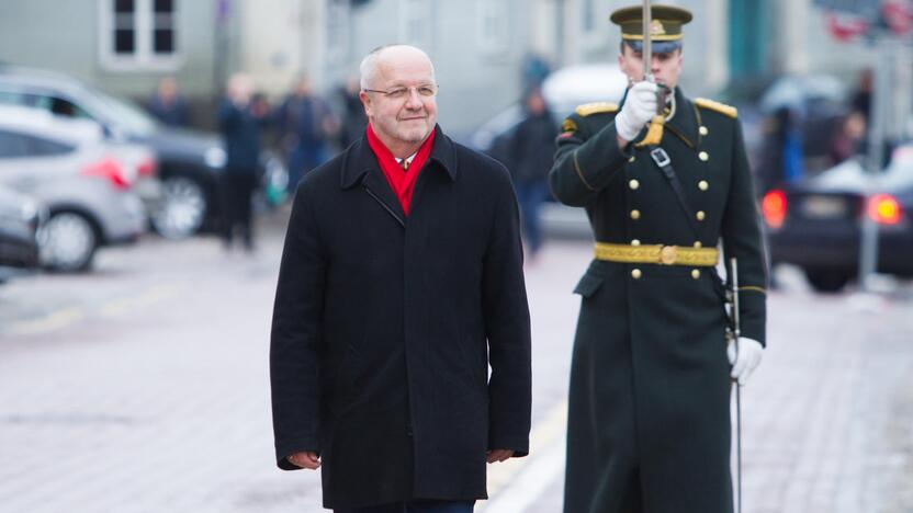 Iškilminga ministrų pasikeitimo ceremonija