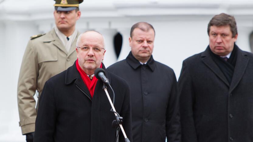 Iškilminga ministrų pasikeitimo ceremonija