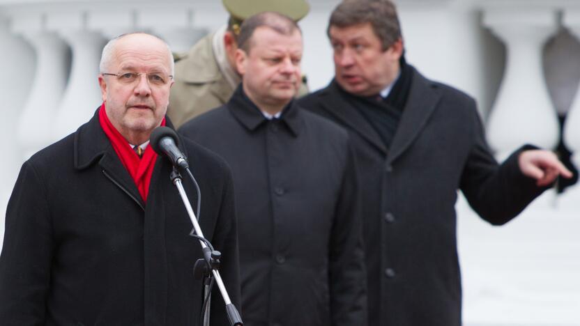 Iškilminga ministrų pasikeitimo ceremonija