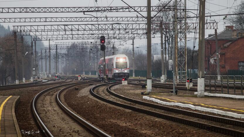 Geležinkelio elektrofikacijos darbų pradžia