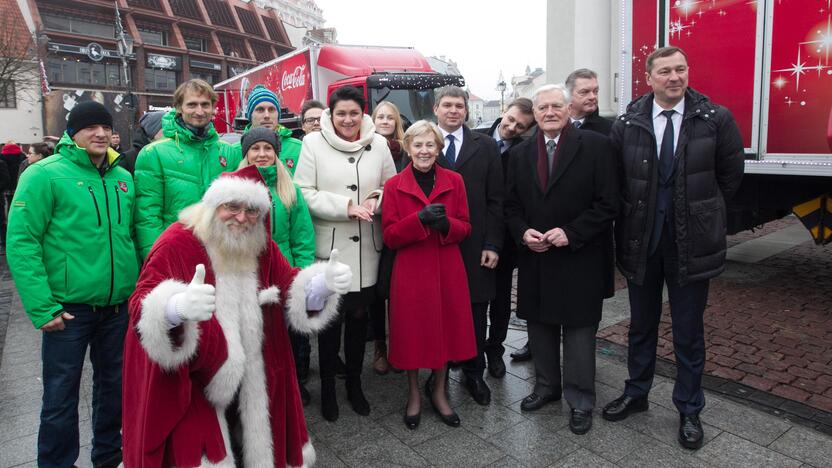 Kelionę pradėjo Kalėdų karavanas