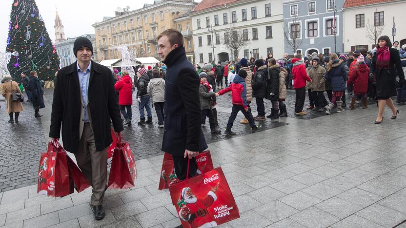 Kelionę pradėjo Kalėdų karavanas