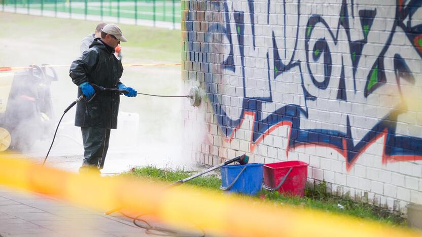 Prie Vilniaus licėjaus vyko „Terlionių išleistuvės“