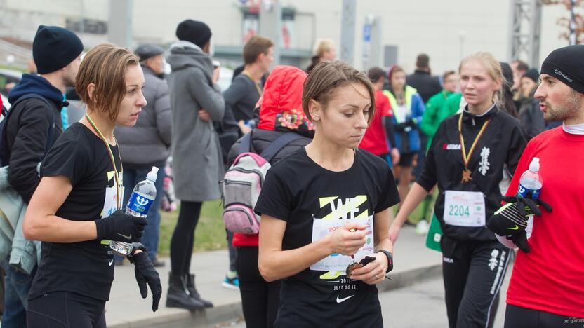 Vilniaus 20 km bėgimas su Ž.Balčiūnaite