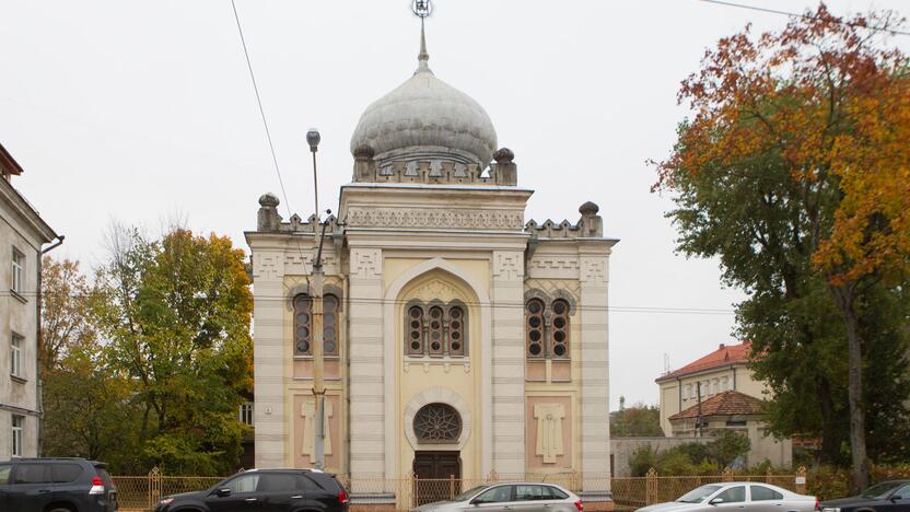 Karaimų gatvėje – meninis akcentas karaimų kalba