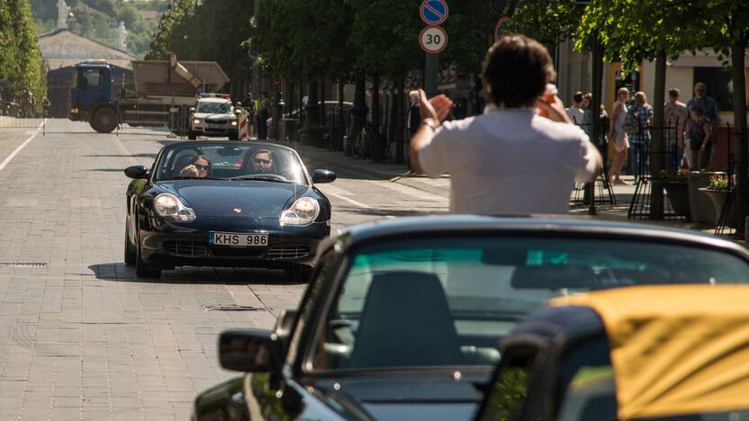 Vilniuje rinkosi „Porsche“ gerbėjai