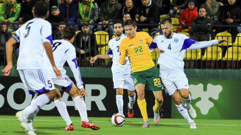 Europos futbolo čempionato atranka: Lietuva - San Marinas 2:1