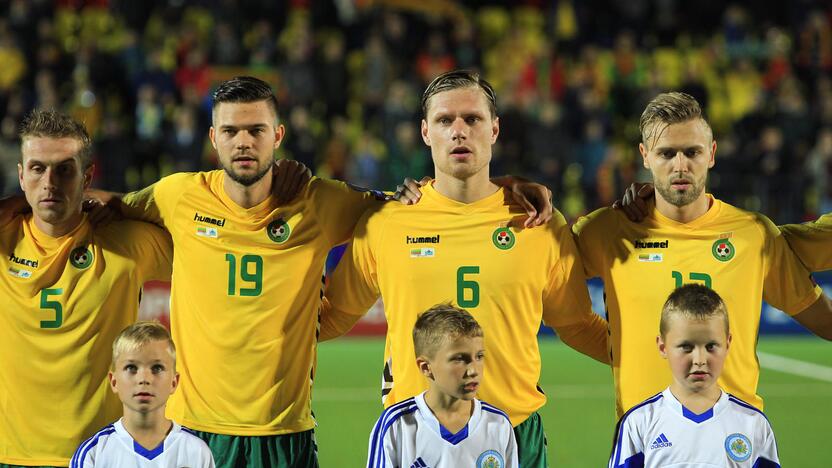 Europos futbolo čempionato atranka: Lietuva - San Marinas 2:1