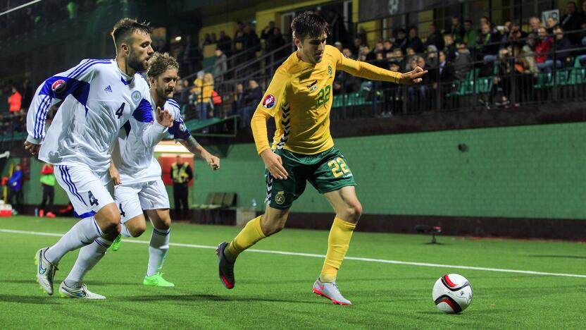 Europos futbolo čempionato atranka: Lietuva - San Marinas 2:1