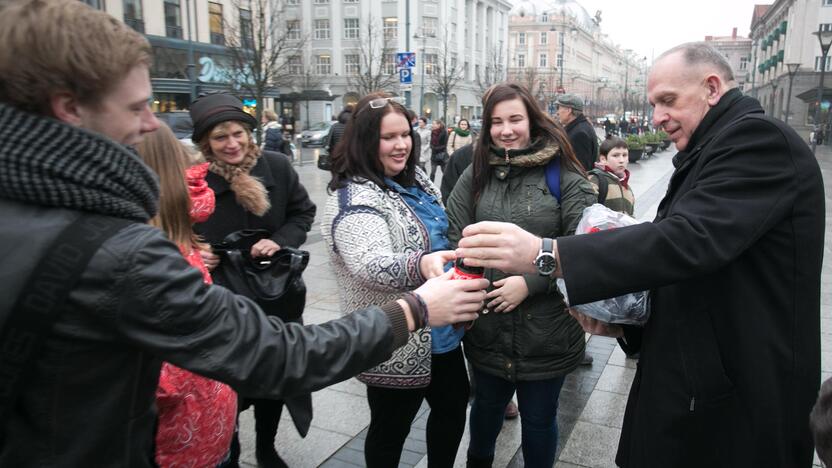 Kelionę pradėjo Kalėdų karavanas