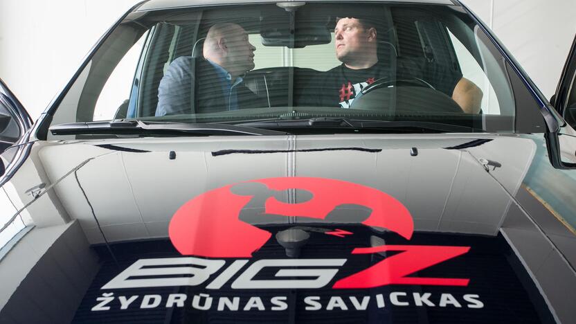 Ž. Savickui – svajonių automobilis