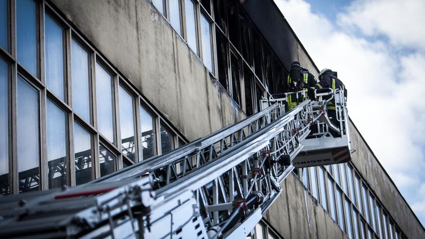 Aklųjų ir silpnaregių centro patalpas nuniokojo gaisras