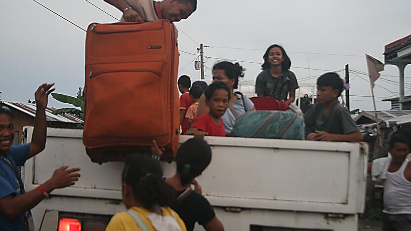 Filipinai ruošiasi supertaifūnui „Haiyan“