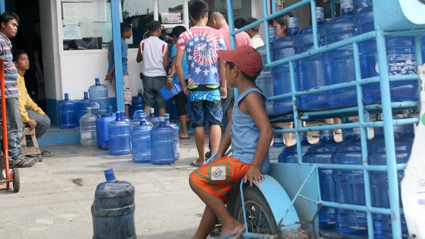 Filipinai ruošiasi supertaifūnui „Haiyan“