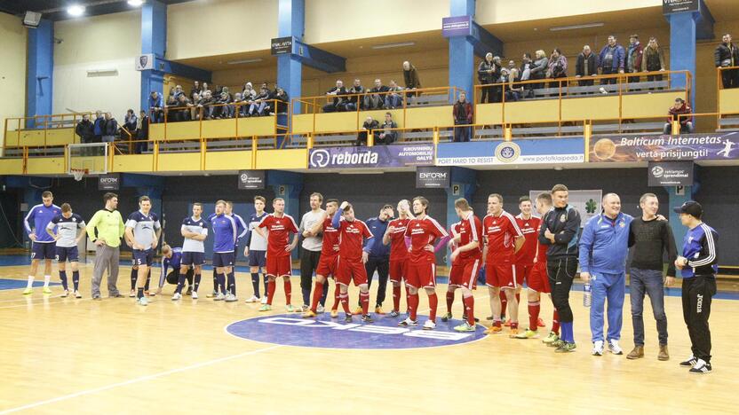 Klaipėdos salės futbolo čempionato finalas