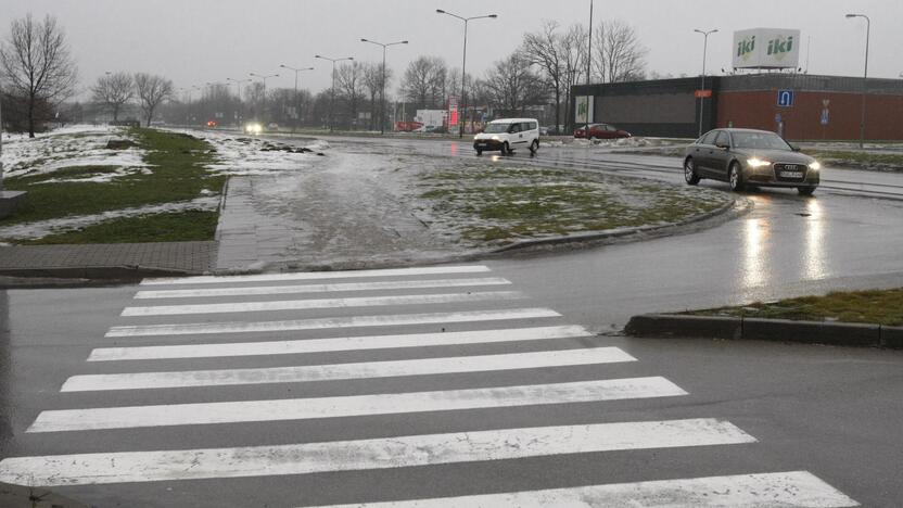 Planai: palei Liepojos gatvę projektuojamas naujas dviračių takas.