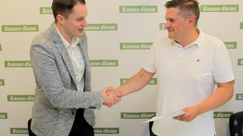 „Kauno diena“ ir „Kaunas Hockey“ pasirašė bendradarbiavimo sutartį